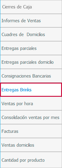 ENTTREGAS BRINKS